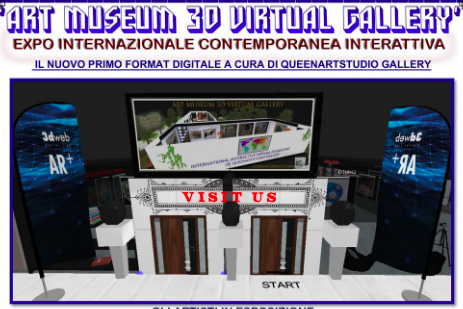 Art Museum 3d virtual Gallery con Chiara di Salvo