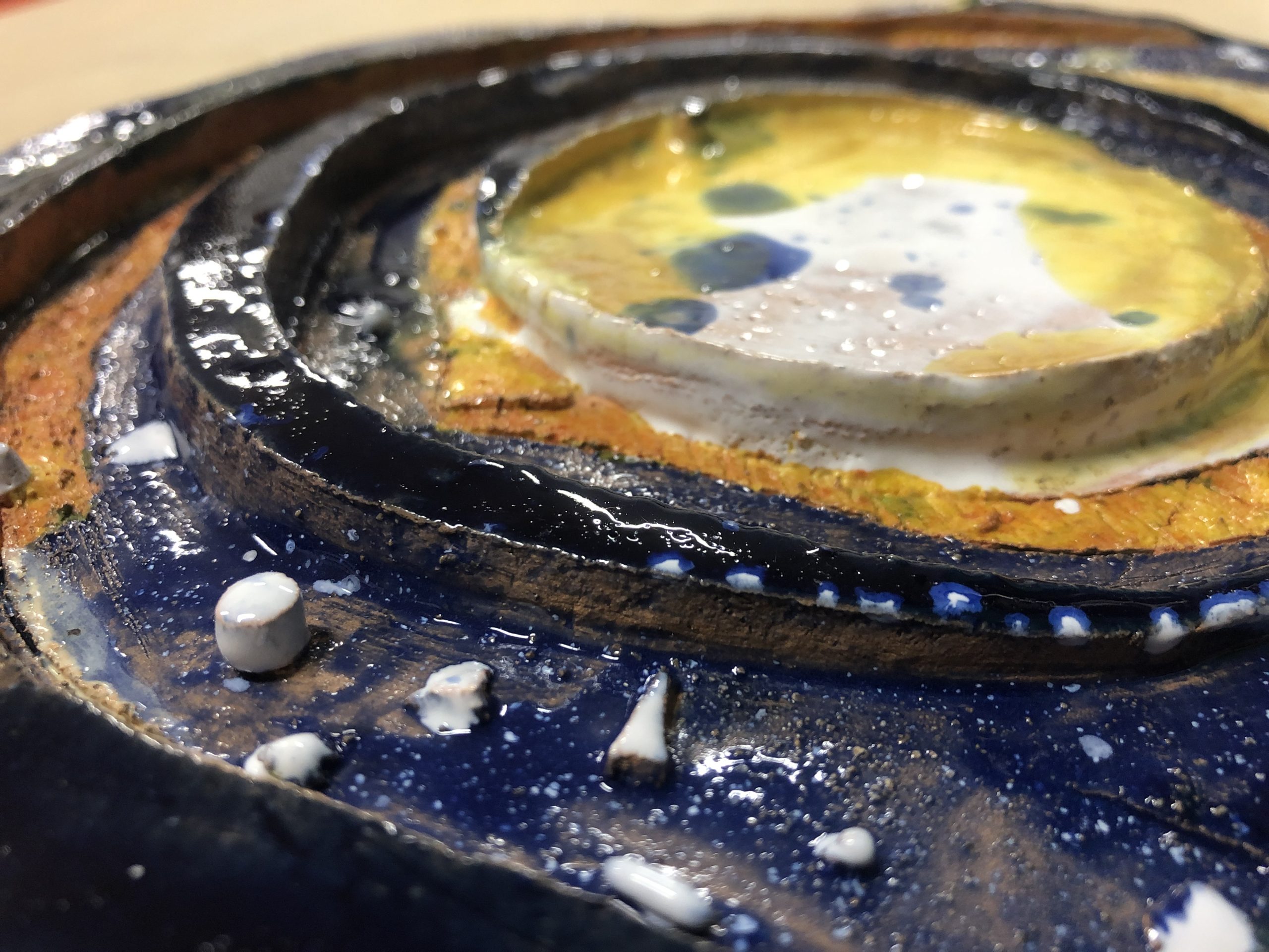 BLUE MOON - Ceramica smaltata