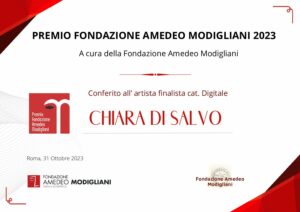 FINALISTA AL PREMIO FONDAZIONE MODIGLIANI 2023 